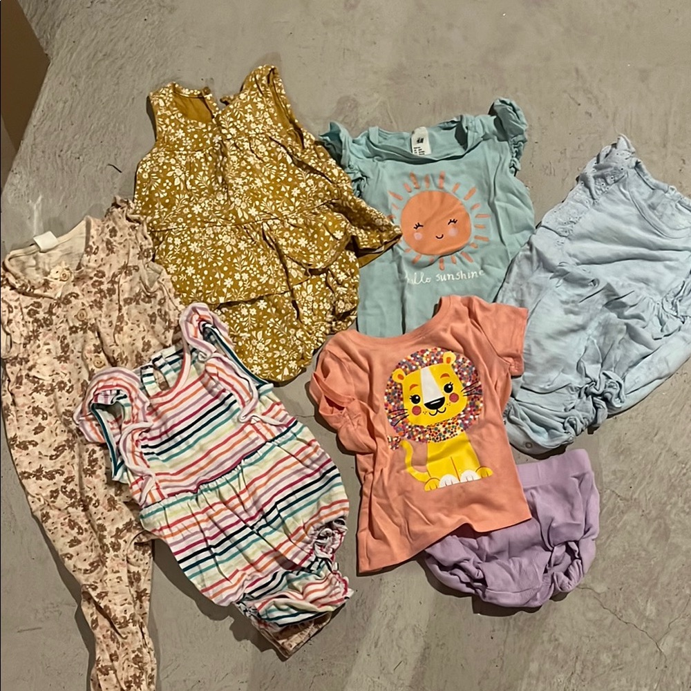 GAP Kids Matching Sets - Yellow, Blue, Pink, Purple